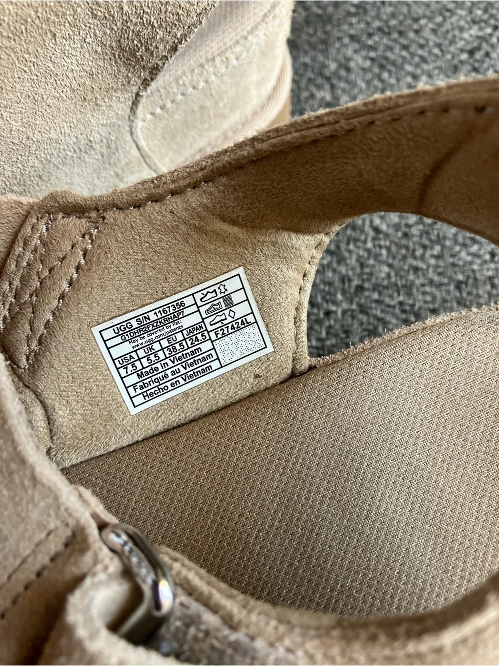 UGG Platform Sandals